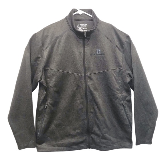 Bermuda Sands Other - Bermuda Sands Men’s Dark Gray Full Zip Storm Dri Jacket The Reserve Club Size L.